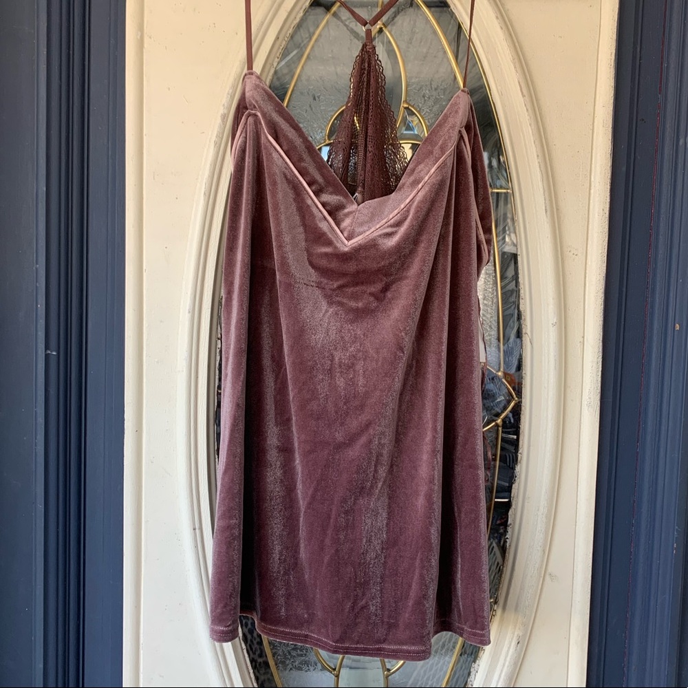 XXL Velvet plum top